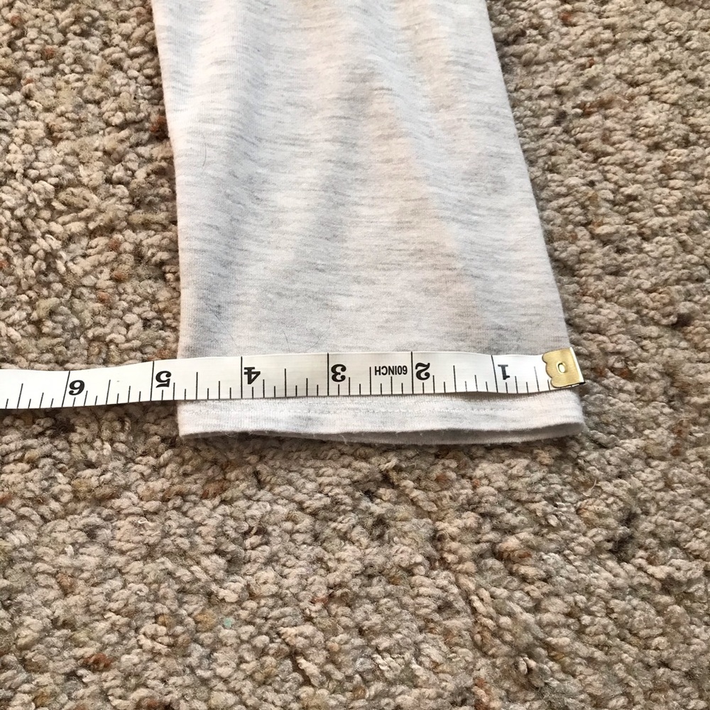 Max studio | grey and cream heathered top - Picture 7 of 10